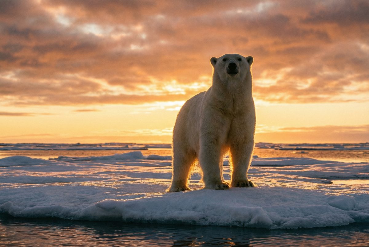 看片北极熊视频演示 北极熊冰上生存视频教程